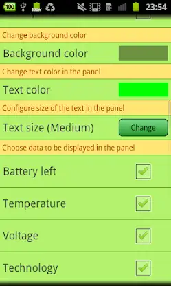 Battery Widget 2D screenshot 2