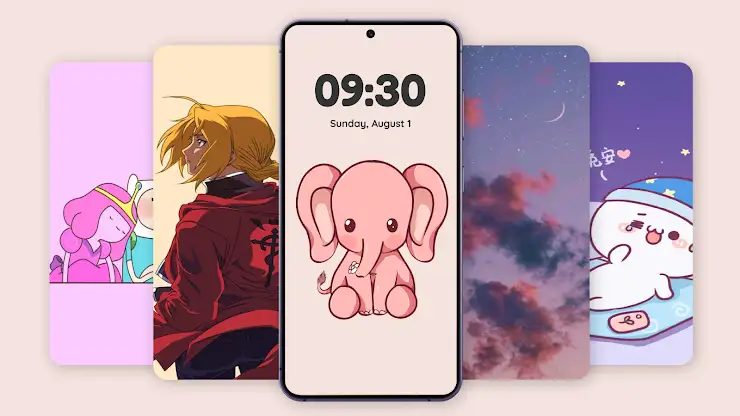 Cute Aesthetic Wallpapers Live screenshot 2