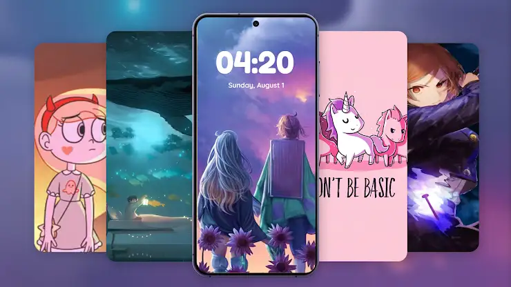 Cute Aesthetic Wallpapers Live screenshot 1