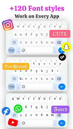 Fonts Keyboard: Emoji & Fonts screenshot 4