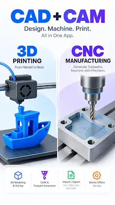 CAD Studio - 3D Print & CNC screenshot 3