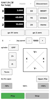 GRBL CNC Controller screenshot 2