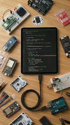 Mobile Ide Arduino & esp32 screenshot 1