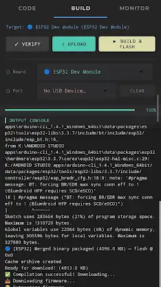 Mobile Ide Arduino & esp32 screenshot 4