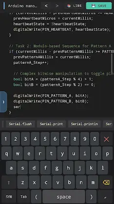 Mobile Ide Arduino & esp32 screenshot 3