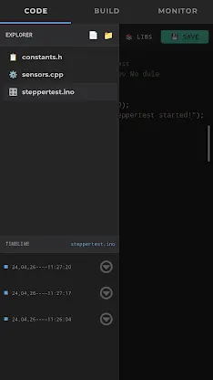 Mobile Ide Arduino & esp32 screenshot 7