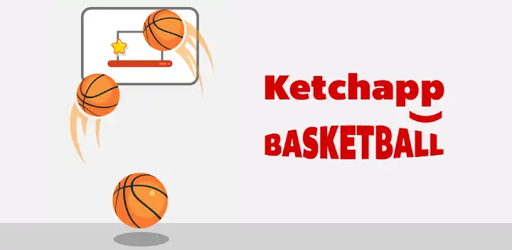 Ketchapp Basketball — Android game banner