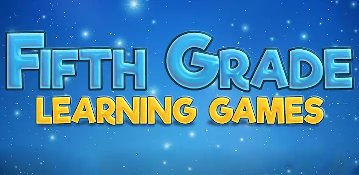 Fifth Grade Learning Games — Android game banner