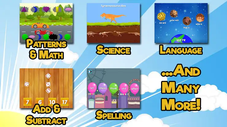 First Grade Learning Games SE screenshot 2
