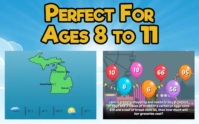 Fourth Grade Learning Games screenshot 3