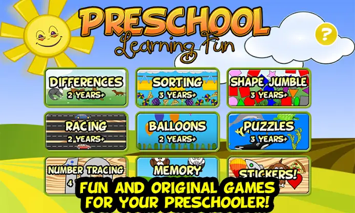 Preschool Learning Fun screenshot 1