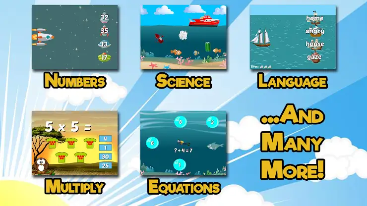 Second Grade Learning Games SE screenshot 2