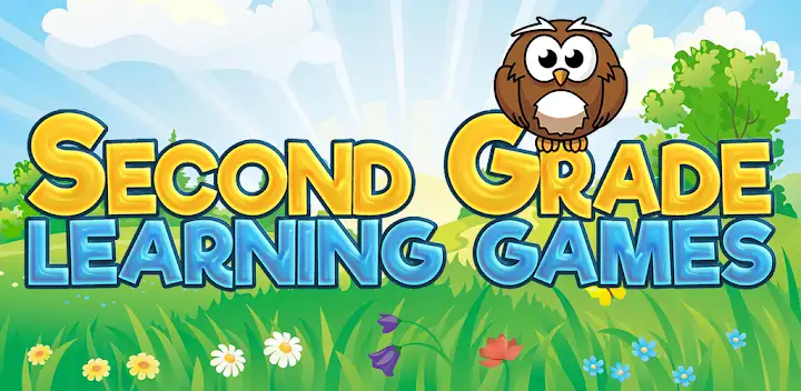 Second Grade Learning Games — Android game banner