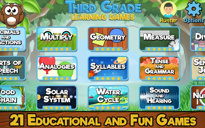 Third Grade Learning Games SE screenshot 1