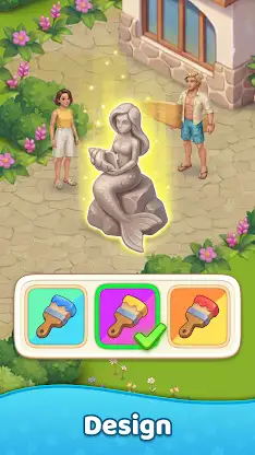 Mystic Tides: Merge & Story screenshot 1