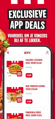 KFC Nederland screenshot 2