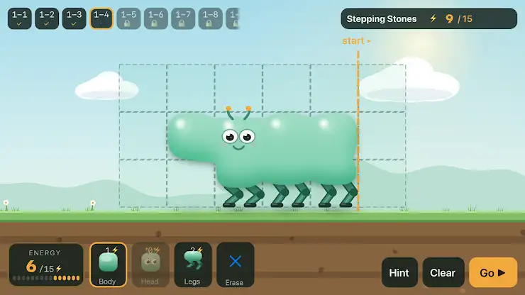Caterpillar Go screenshot 1