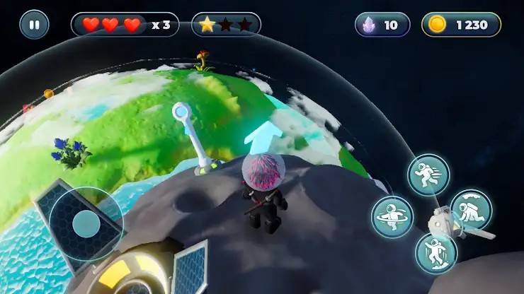 Zoya Starwalker: 3D Platformer screenshot 2