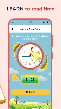 Kids Clock Learning screenshot 2