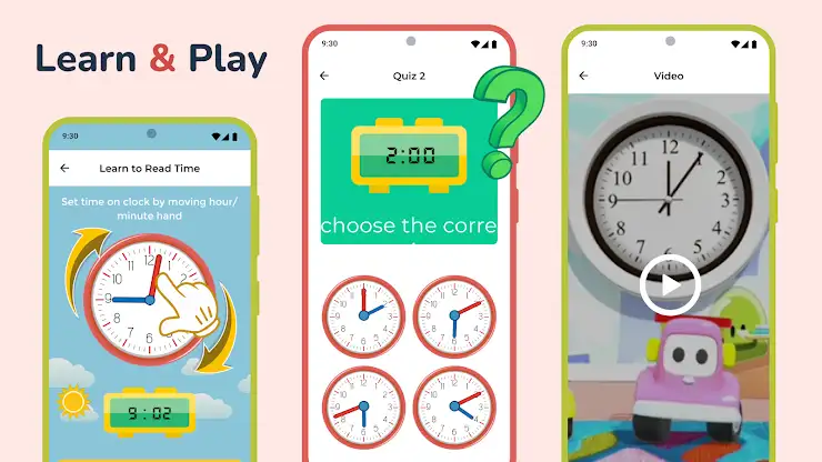Kids Clock Learning screenshot 8