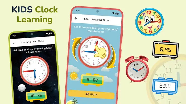 Kids Clock Learning screenshot 7