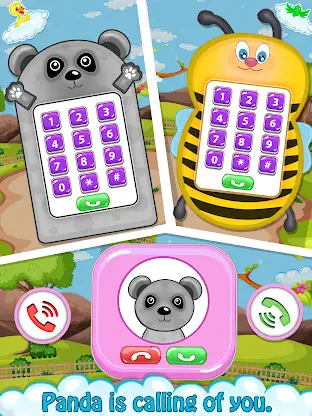 Animals baby Phone for toddler screenshot 1