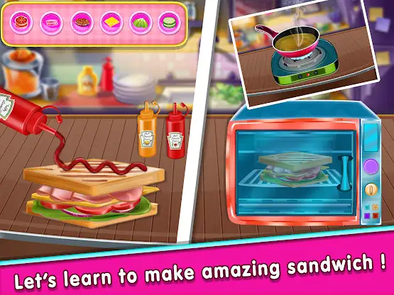 Fast Food Cooking Games screenshot 5
