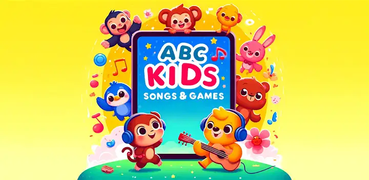 ABC Kids Songs & Games — Android app banner