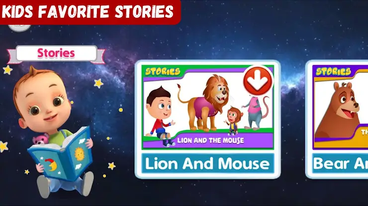 Kidzooly - BedTime Stories screenshot 1