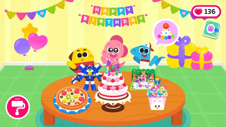Cocobi Birthday Party - cake screenshot 1
