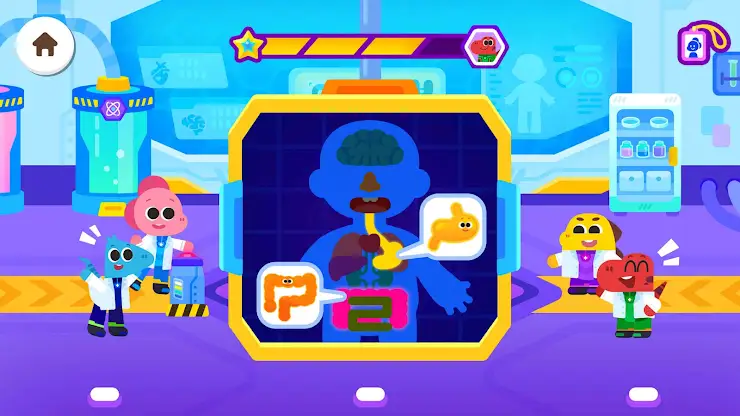 Cocobi Body Parts - kids screenshot 1