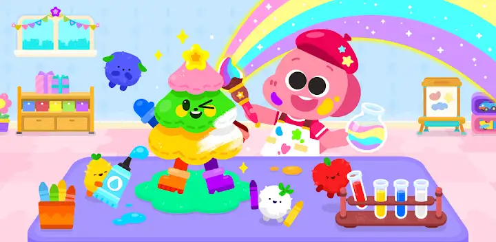 Cocobi Color Toy Craft - kids — Android game banner