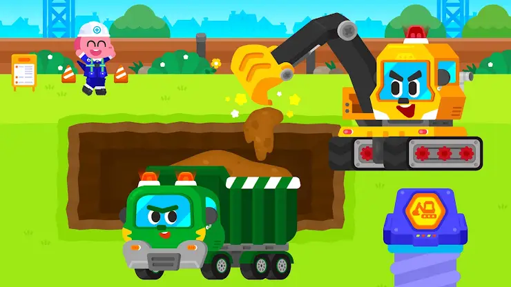 Cocobi Construction Truck-kids screenshot 2