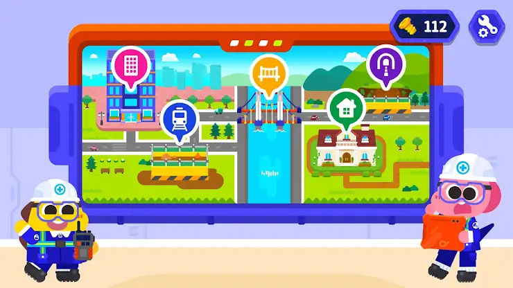 Cocobi Construction Truck-kids screenshot 1