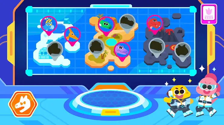 Cocobi Dino World-Jurassic dig screenshot 1