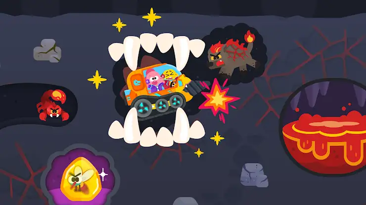 Cocobi Dino World-Jurassic dig screenshot 2