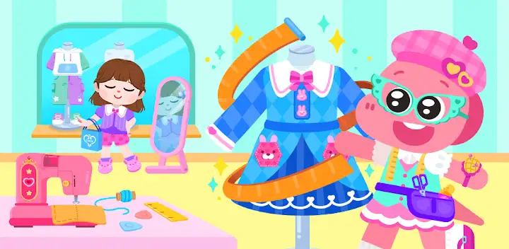 Cocobi Little Tailor -baby kid — Android game banner