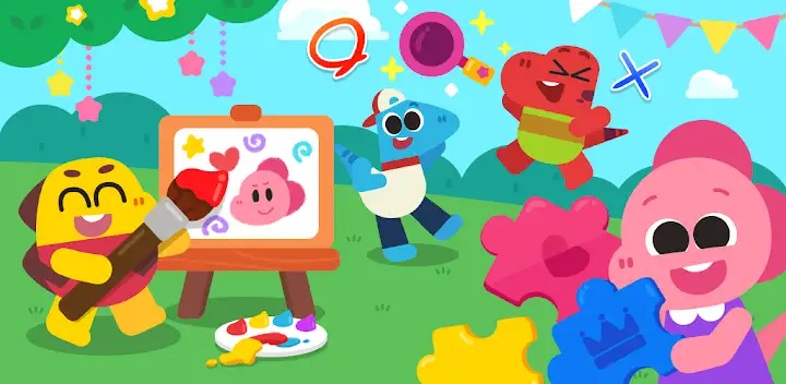 Cocobi Coloring & Games - Kids — Android game banner