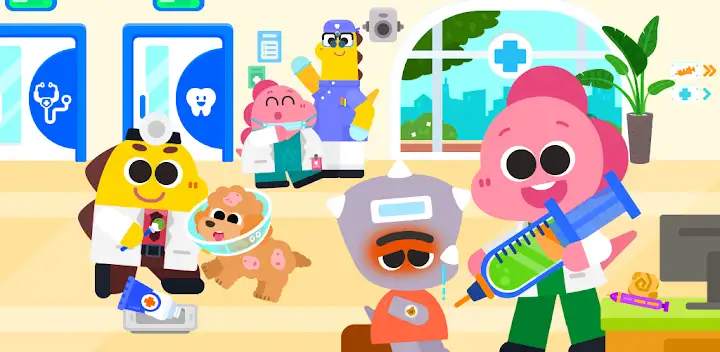 Cocobi Hospital World - doctor — Android game banner