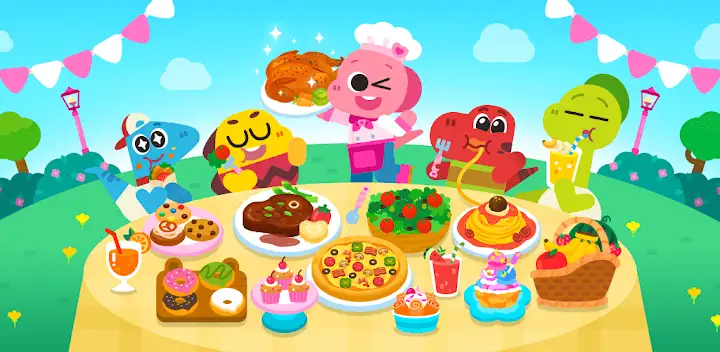 Cocobi Little Kitchen - kids — Android game banner