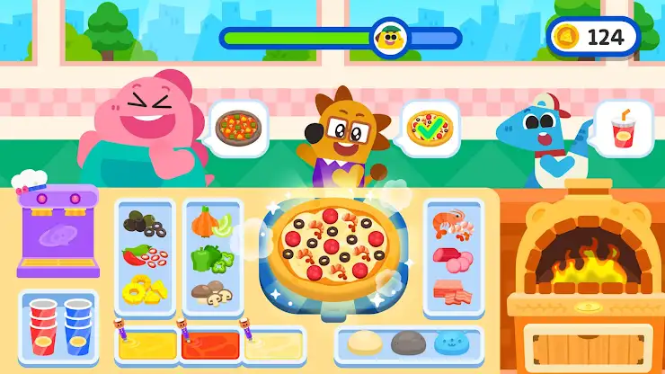 Cocobi Pizza Maker-cook, kids screenshot 2