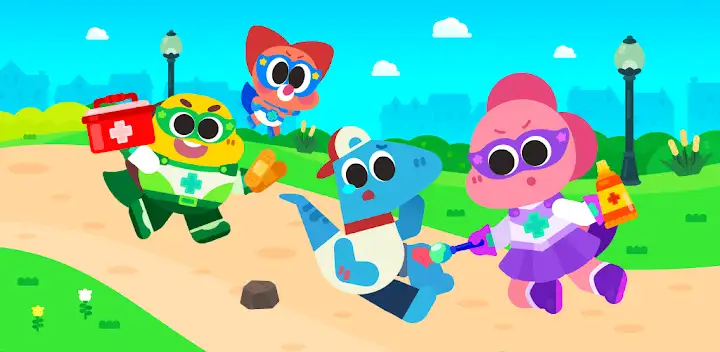 Cocobi Little Safety Hero -kid — Android game banner