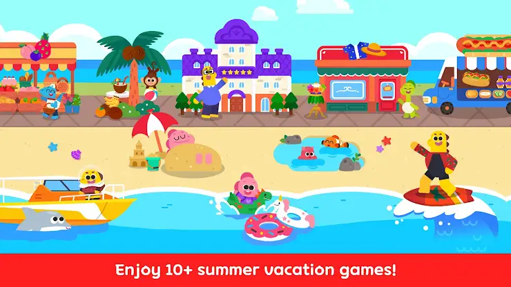 Cocobi Summer Vacation - Kids screenshot 1
