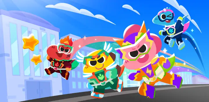 Cocobi Super Hero Run - Dash — Android game banner