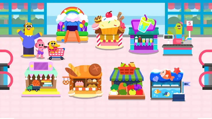 Cocobi Supermarket - Kids game screenshot 1