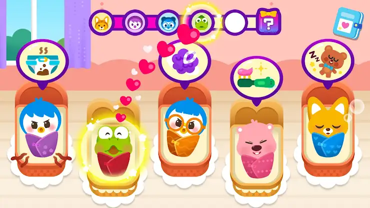 My Pororo Baby - Kid Care Game screenshot 1