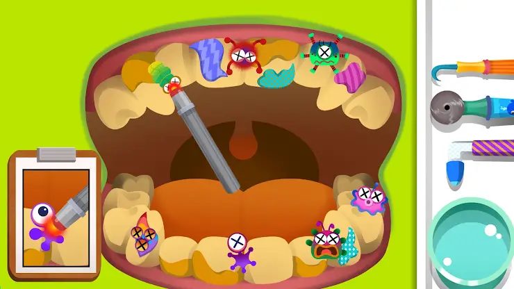 Pororo Dentist - Kids Job Game screenshot 4