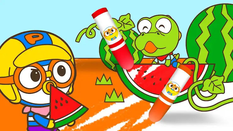 Pororo Coloring Book - Sketch screenshot 5
