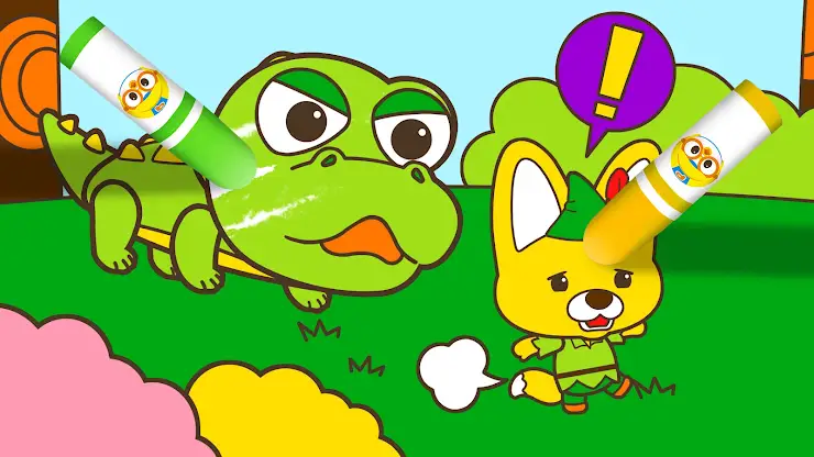 Pororo Coloring Book - Sketch screenshot 4