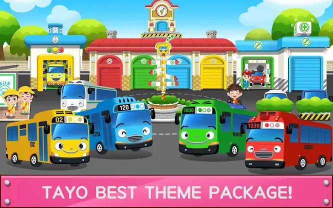 Tayo Theme World - Kids Game screenshot 1